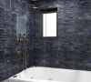 Picture of Anthology Tile - Mystic Glass Brick Mosaic Horizon Mix