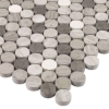 Picture of Anthology Tile - Ridge Hills 12 x 12 Mosaic Ridge Rounds