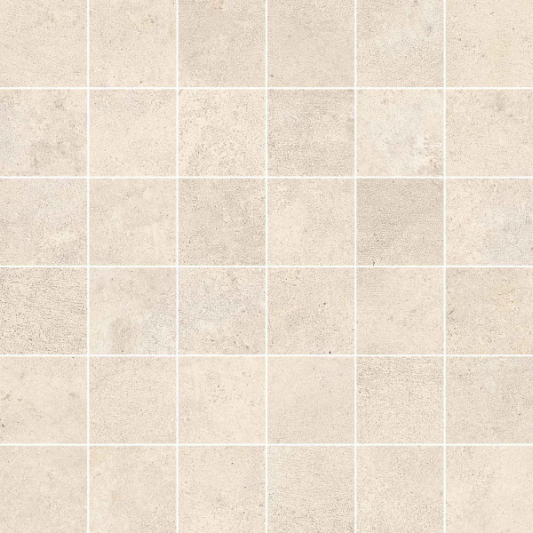 Picture of Decovita - Clay Square Mosaic Ivory Satin Matte
