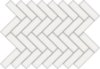 Picture of Happy Floors - Blanco Herringbone Blanco Polished