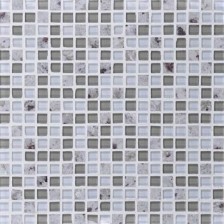 Picture of Daltile - Granite Radiance Mosaic Kashmir White Blend