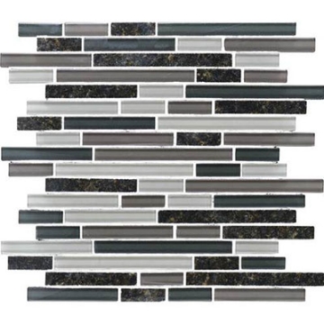 Picture of Daltile - Granite Radiance Random Linear Ubatuba Blend