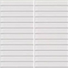 Picture of Daltile - Color Wave Classic Colors Mosaic 1 x 6 Ice White