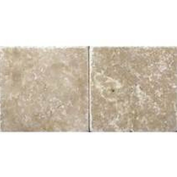 Picture of Daltile - Travertine Builder Select 6 x 6 Light Noce Tumbled