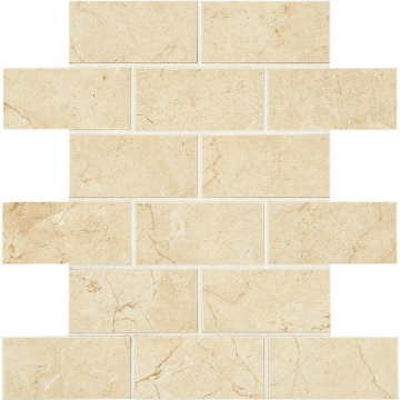 Picture of American Olean - Mirasol Brick Joint Mosaic Crema Laila 2