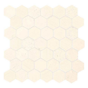 Picture of Daltile - Limestone Hexagon Mosaic Blavet Blanc