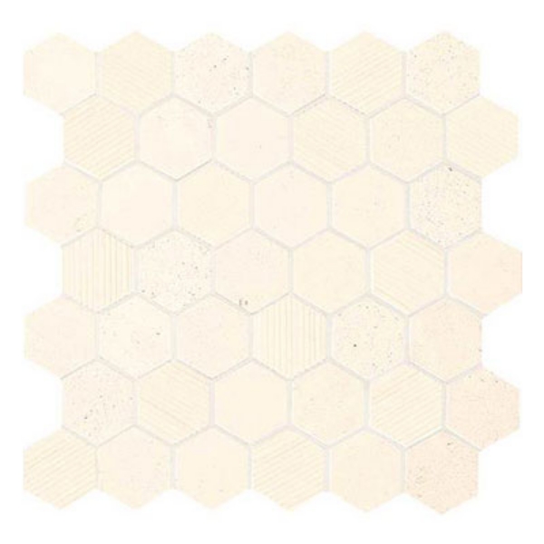 Picture of Daltile - Limestone Hexagon Mosaic Blavet Blanc