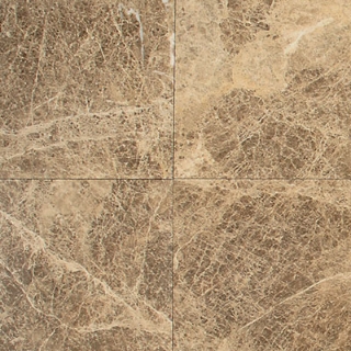 Picture of American Olean - Stone Source Marble and Onyx 18 x 18 Polished Emperador Light