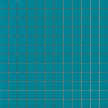 Picture of American Olean - Unglazed Porcelain Mosaics Clearface 1 x 1 Peacock Blue