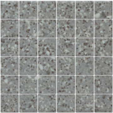 Picture of American Olean - Unglazed Porcelain Mosaics Clearface 2 x 2 Storm Gray Speckle