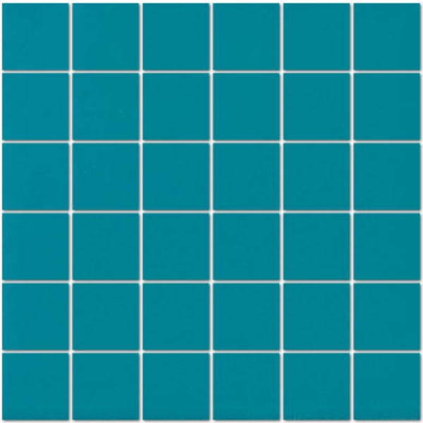 Picture of American Olean - Unglazed Porcelain Mosaics Clearface 2 x 2 Peacock Blue