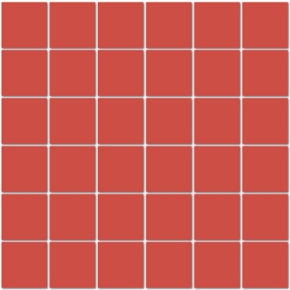 Picture of American Olean - Unglazed Porcelain Mosaics Clearface 2 x 2 Red