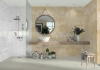 Picture of American Olean - Stone Source Travertine 16 x 16 Honed Durango