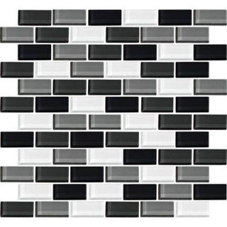 Picture of Daltile - Color Wave Classic Blends Mosaic 1 X 2 Evening Mixer