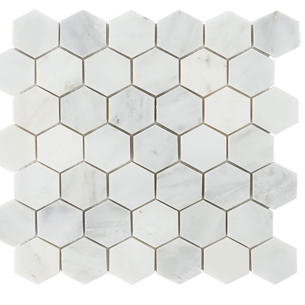 Picture of SOHO Studio Corp - Asian Statuary Mosaic Hexagon Hexagon