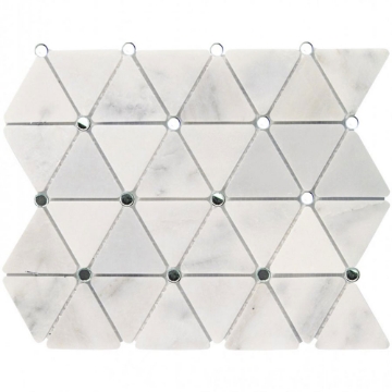 Picture of SOHO Studio Corp - Water Jet Mosaic MJ Trio Statuary with Silver Mirror