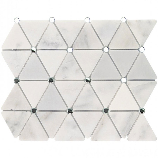 Picture of SOHO Studio Corp - Water Jet Mosaic MJ Trio Statuary with Silver Mirror