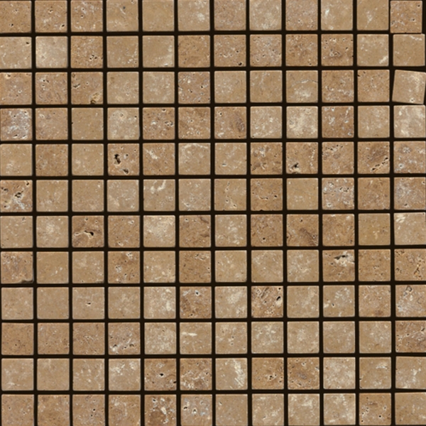 Picture of Daltile - Travertine Mosaics 1 x 1 Tumbled Noce