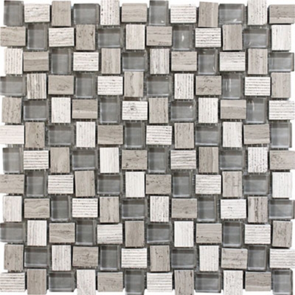 Picture of MiR Mosaic - Bali Balinese Wooden Grey