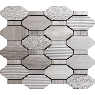 Picture of MiR Mosaic - Bali Pacific Rim Wooden Grey