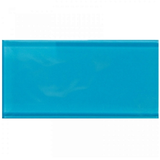 Picture of MiR Mosaic - Color Palette 3 x 6 Gloss Turquoise