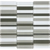 Picture of Chesapeake Flooring - Essentials Glass Mosaic Random Stacked Mineral Blend