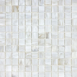 Picture of Chesapeake Flooring - Ornamental Glass Mosaic 1 x 1 Calacatta