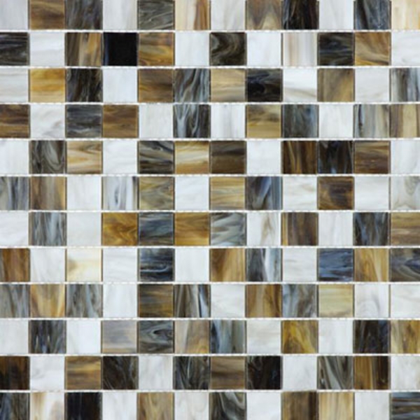 Picture of Chesapeake Flooring - Ornamental Glass Mosaic 1 x 1 Corallo