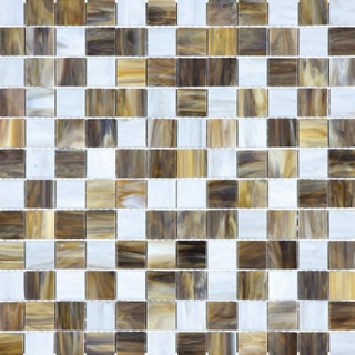 Picture of Chesapeake Flooring - Ornamental Glass Mosaic 1 x 1 Peperino