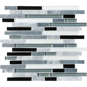Picture of Chesapeake Flooring - Stone Glass Linear Blend Midnight