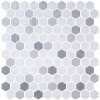 Picture of Onix Mosaico - Hexagon Blends Metal Carrara