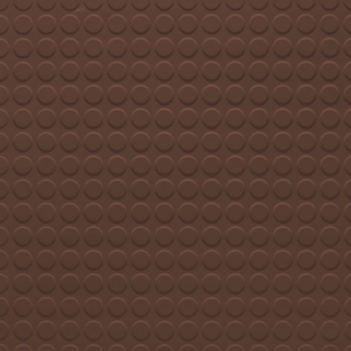 Picture of Johnsonite - Solid Colors Raised Round .155 Cinnamon