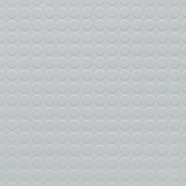 Picture of Johnsonite - Solid Colors Raised Round .155 Platinum