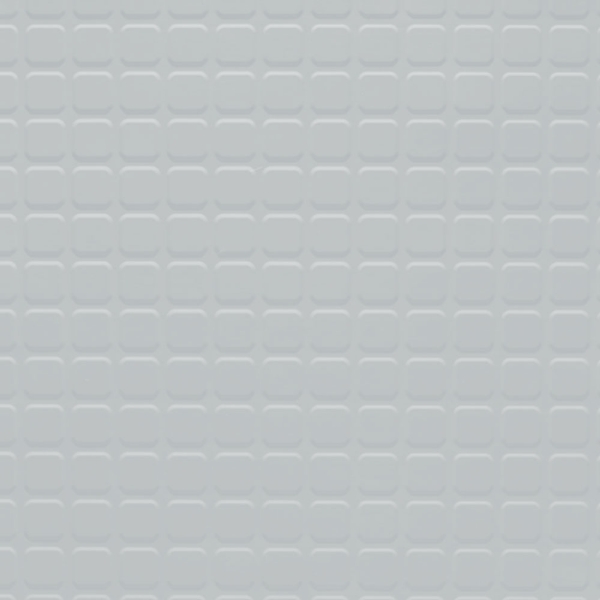 Picture of Johnsonite - Solid Colors Raised Square .155 Platinum