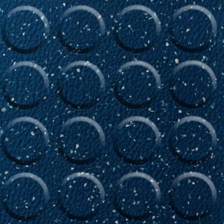 Picture of Johnsonite - Defiant Oil and Grease Speckled Raised Round Dress Blues