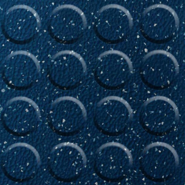 Picture of Johnsonite - Defiant Oil and Grease Speckled Raised Round Dress Blues