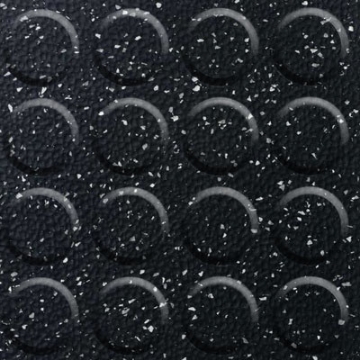 Picture of Johnsonite - Defiant Oil and Grease Speckled Raised Round Molten