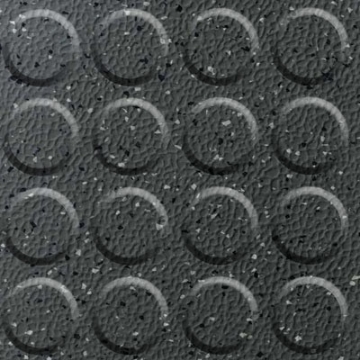 Picture of Johnsonite - Defiant Oil and Grease Speckled Raised Round Tundra