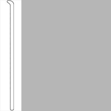 Picture of Johnsonite - Baseworks ThermoSet 4 Toeless Wall Base Platinum
