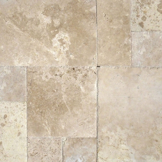 Picture of MS International - Travertine Versailles Honed Unfilled Chiseled Brushed Tuscany Storm Chiseled and Brushed