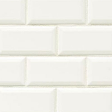 Picture of Bedrosians - Traditions 3 x 6 Beveled Ice White