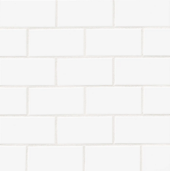 Picture of Bedrosians - Traditions 3 x 6 Matte Ice White