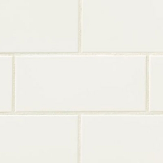 Picture of Bedrosians - Traditions 4 x 10 Matte Ice White