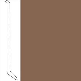 Picture of Johnsonite - Baseworks ThermoSet 2 1/2 with Toe Wall Base Rusty Nail