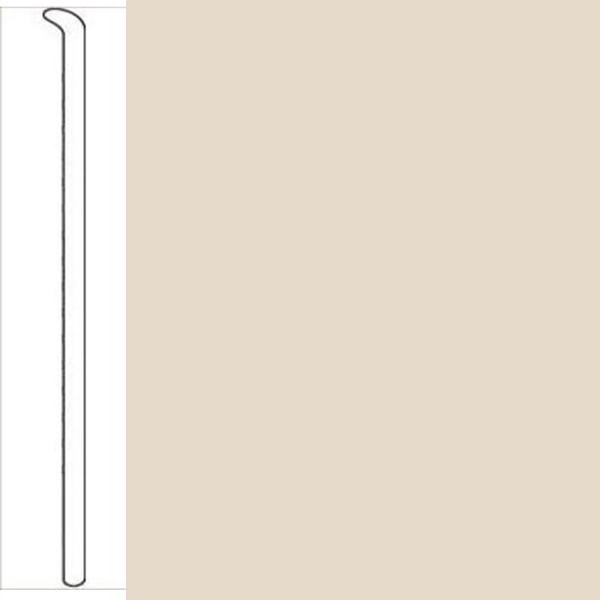 Picture of Johnsonite - Baseworks ThermoSet 6 Toeless Wall Base Antique White