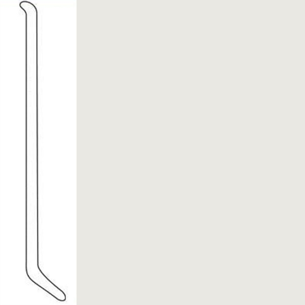 Picture of Johnsonite - Baseworks ThermoSet 6 with Toe Wall Base Snowbound