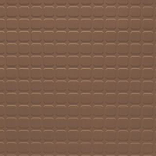 Picture of Johnsonite - Solid Colors Raised Square .155 Rusty Nail