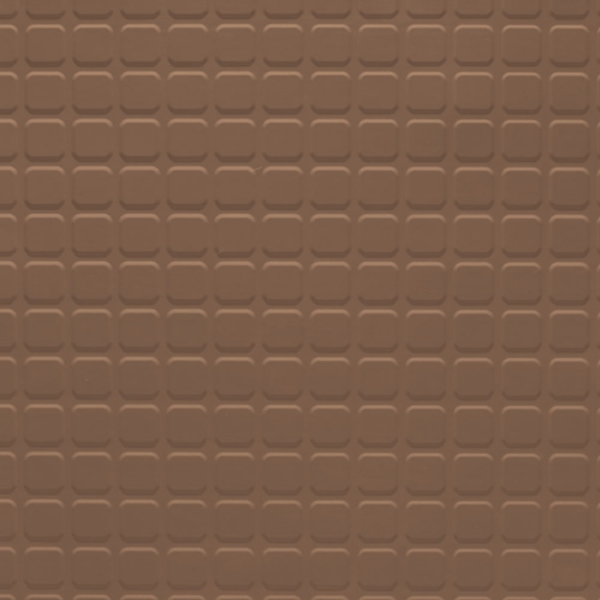 Picture of Johnsonite - Solid Colors Raised Square .155 Rusty Nail