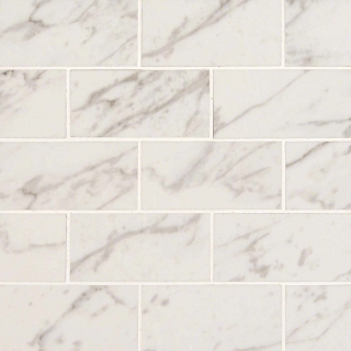 Picture of MS International - Pietra Mosaic 2 x 4 Carrara