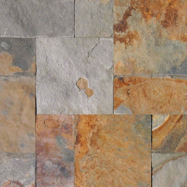 Picture of MS International - Slate and Quartzite Versailles Pattern California Gold